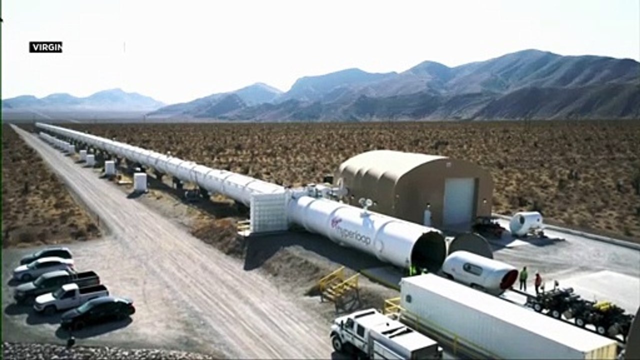 170 Stundenkilometer: Hyperloop testet Hochgeschwindigkeitskabine