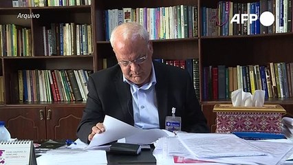 Líder palestino morre vítima do coronavírus