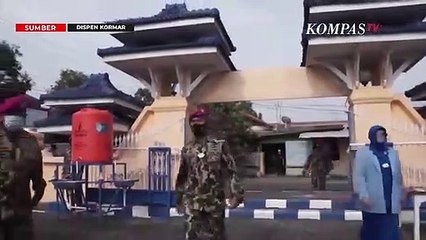 Dankormar Lacak Jejak Korps Marinir di TMP Kadilangu, Batang, Jawa Tengah