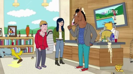 BoJack Horseman - S01 Clip Lemur on Fire (English) HD
