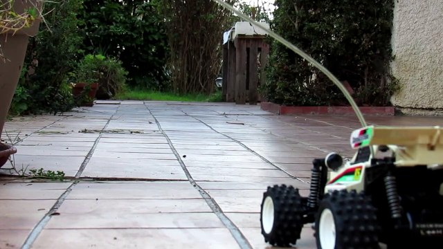 Nikko Turbo Jet Frame Buggy Turbo Panther _ White Car