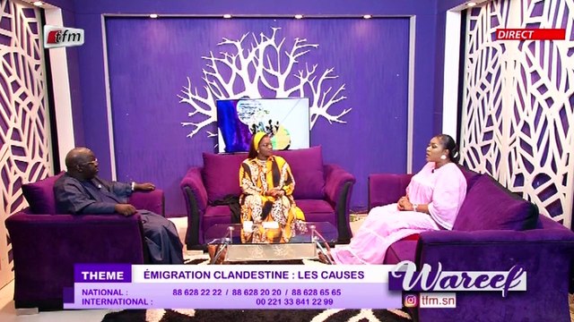 Wareef du 10 Novembre 2020 présenté par Eva Tra - Thème : Les causes de l'émigration clandestine