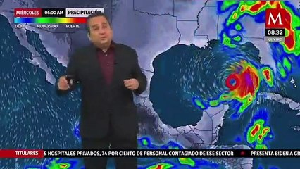 El clima para hoy 10 de noviembre, Abimael Salas