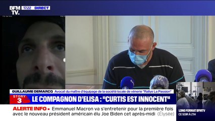 Me Demarcq: "L'ADN de tous les chiens de l'équipage a été prélevé et aucun n'est sur le corps d'Elisa Pilarski"