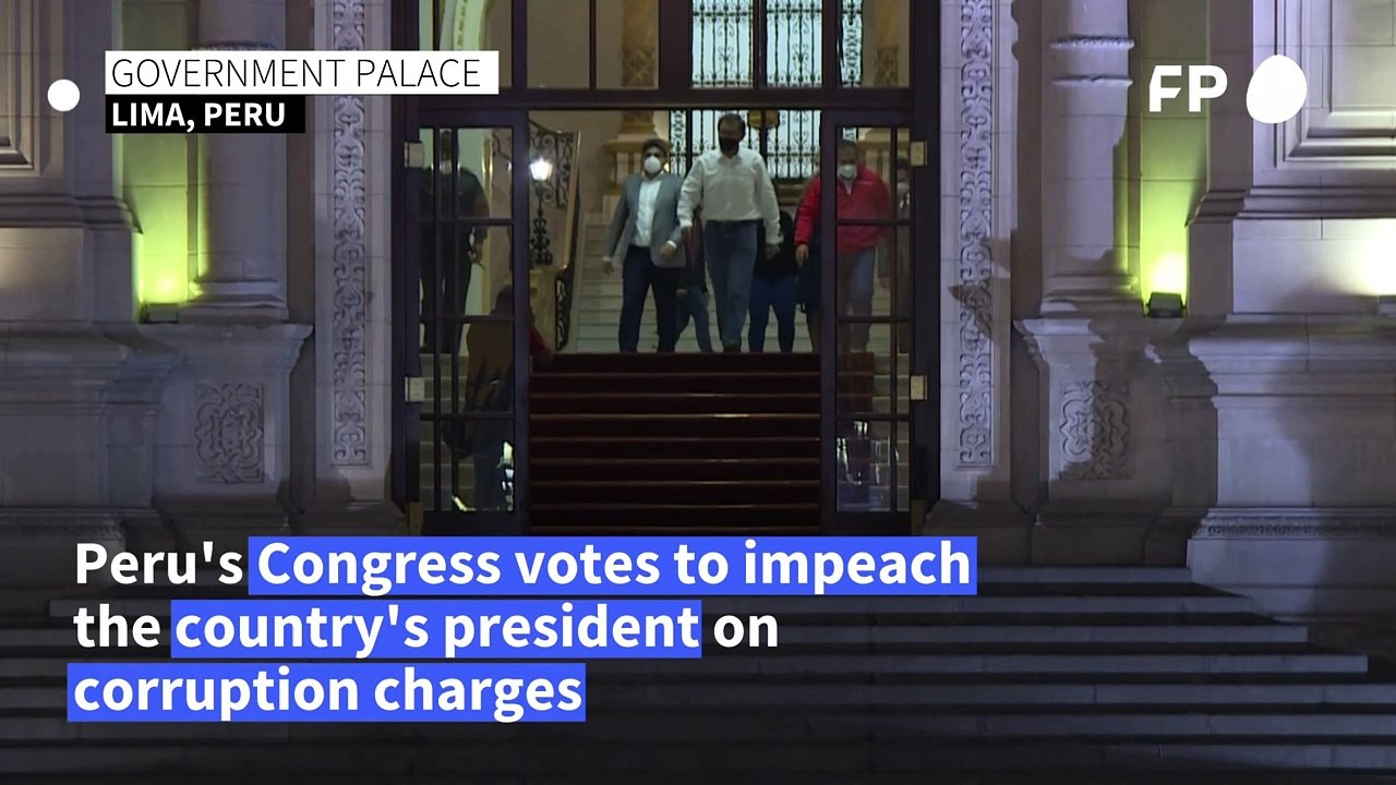 Peru's Vizcarra leaves after being ousted in Congress impeachment vote