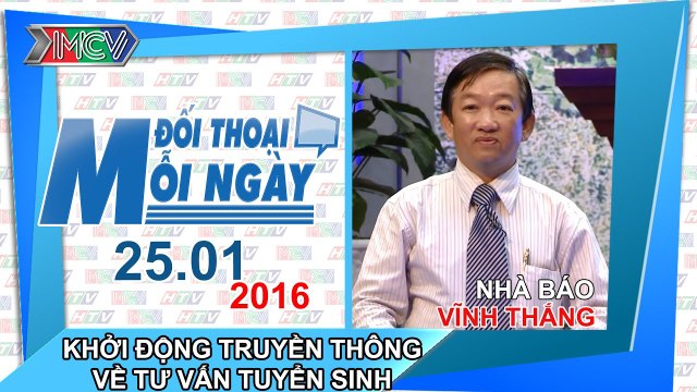 Khởi động truyền thông tư vấn tuyển sinh 2016 - Vĩnh Thắng | ĐTMN 250116