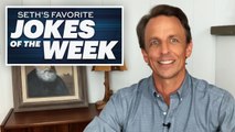 Seth’s Favorite Jokes of the Week: Trump’s Face Mask, Roger Stone’s Book