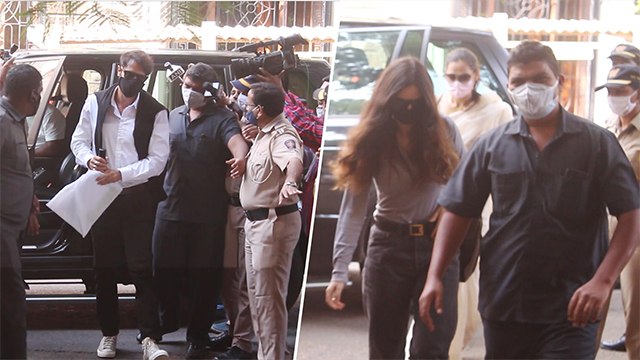 Arjun Rampal Arrives At NCB Office