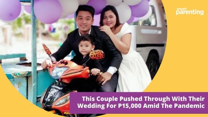 This Couple Pushed Through With Their Wedding For P15,000 Amid The Pandemic
