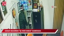 Kağıthane’de esnafın bezdiren “iş yeri faresi” kamerada