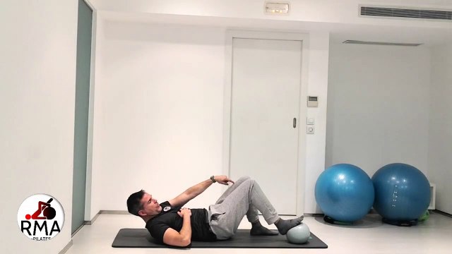 PILATES con PELOTA pequeña_SOFBALL(26 min). trabajo GLOBAL de PILATES con PELOTA