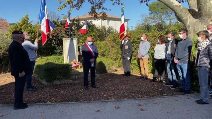 Commémoration du 11 Novembre 2020 à Saint-Julien-de-Cassagnas