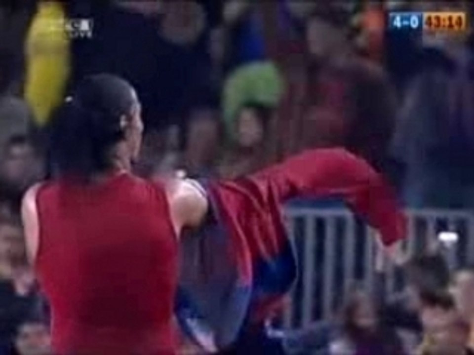 Ronaldinho Bicyclette VS Villareal