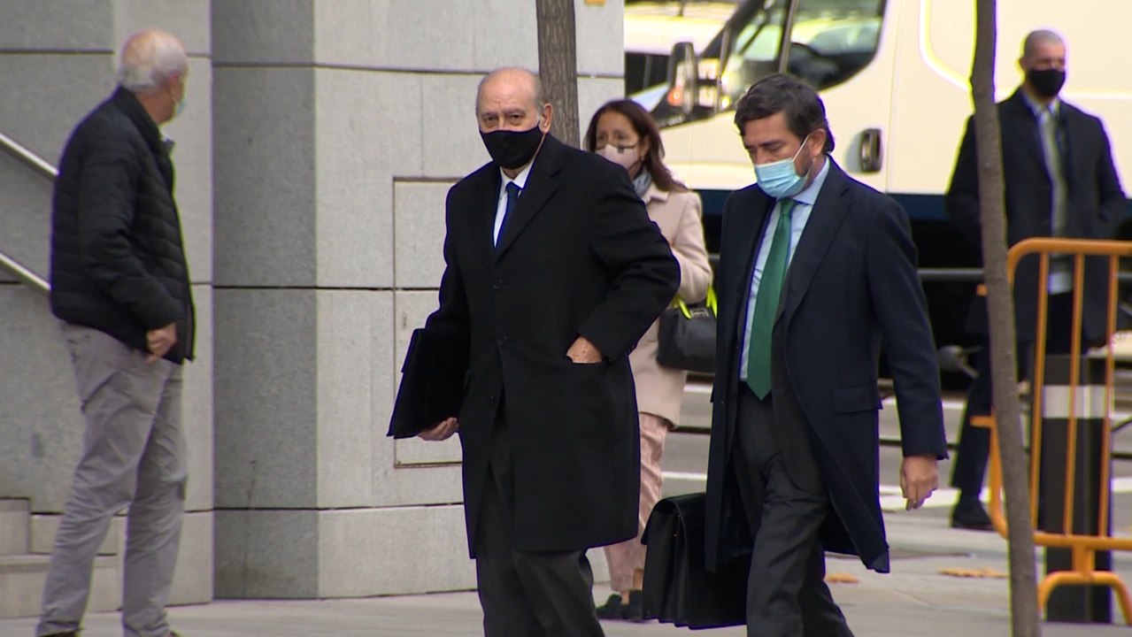Fernández Díaz y Francisco Martínez llegan a la Audiencia Nacional