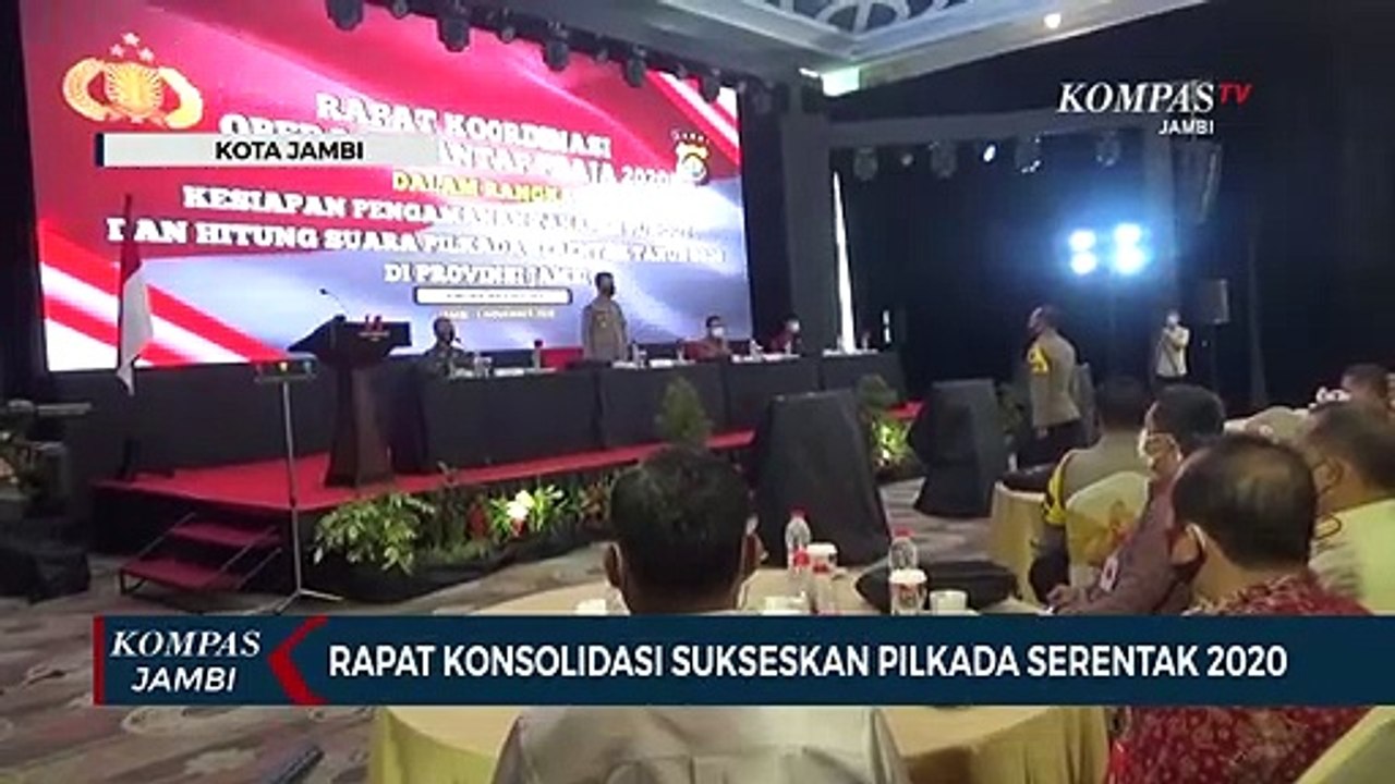 Rapat Konsolidasi Sukseskan Pilkada Serentak 2020