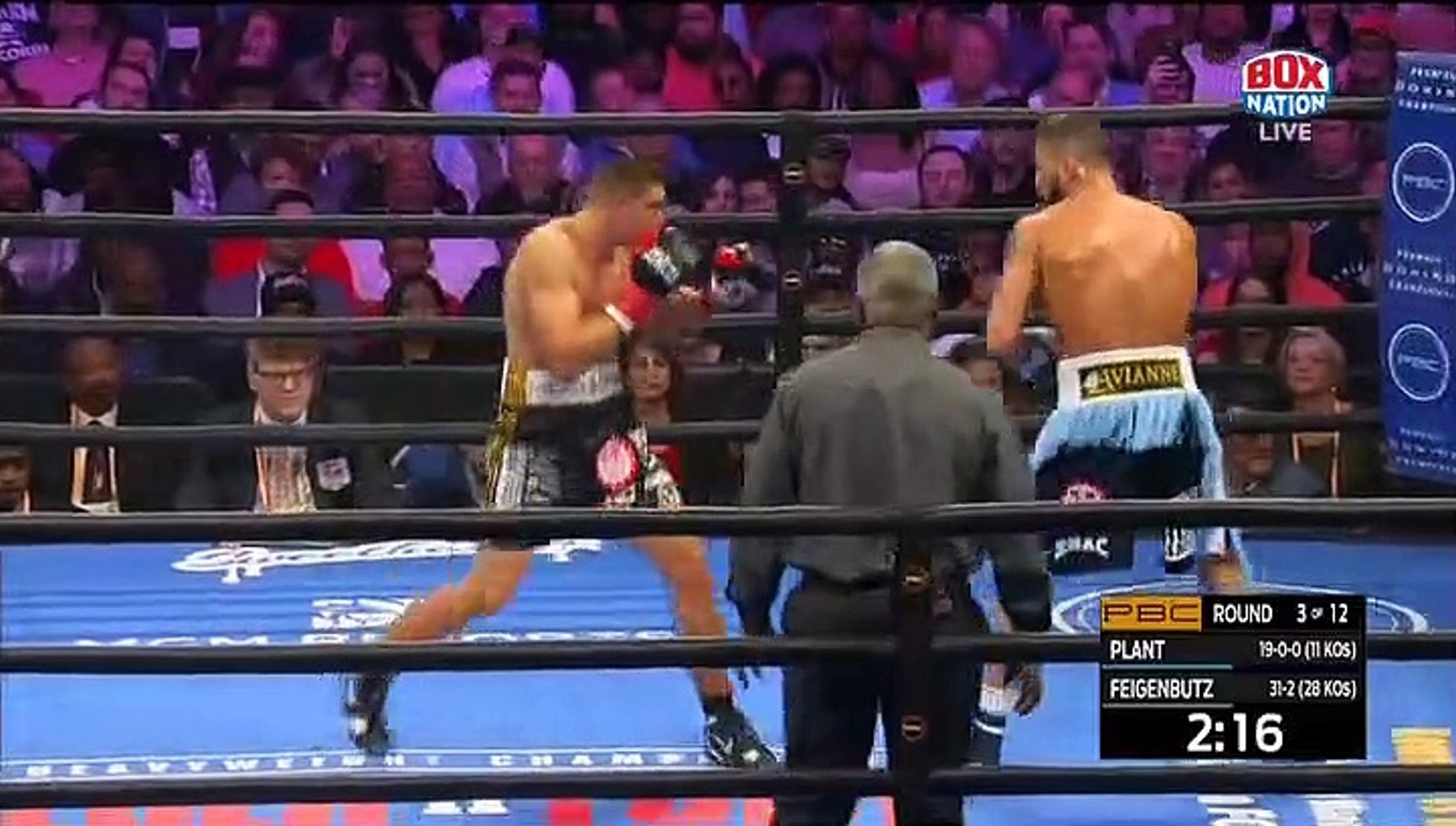 Caleb Plant vs Vincent Feigenbutz Full Fight