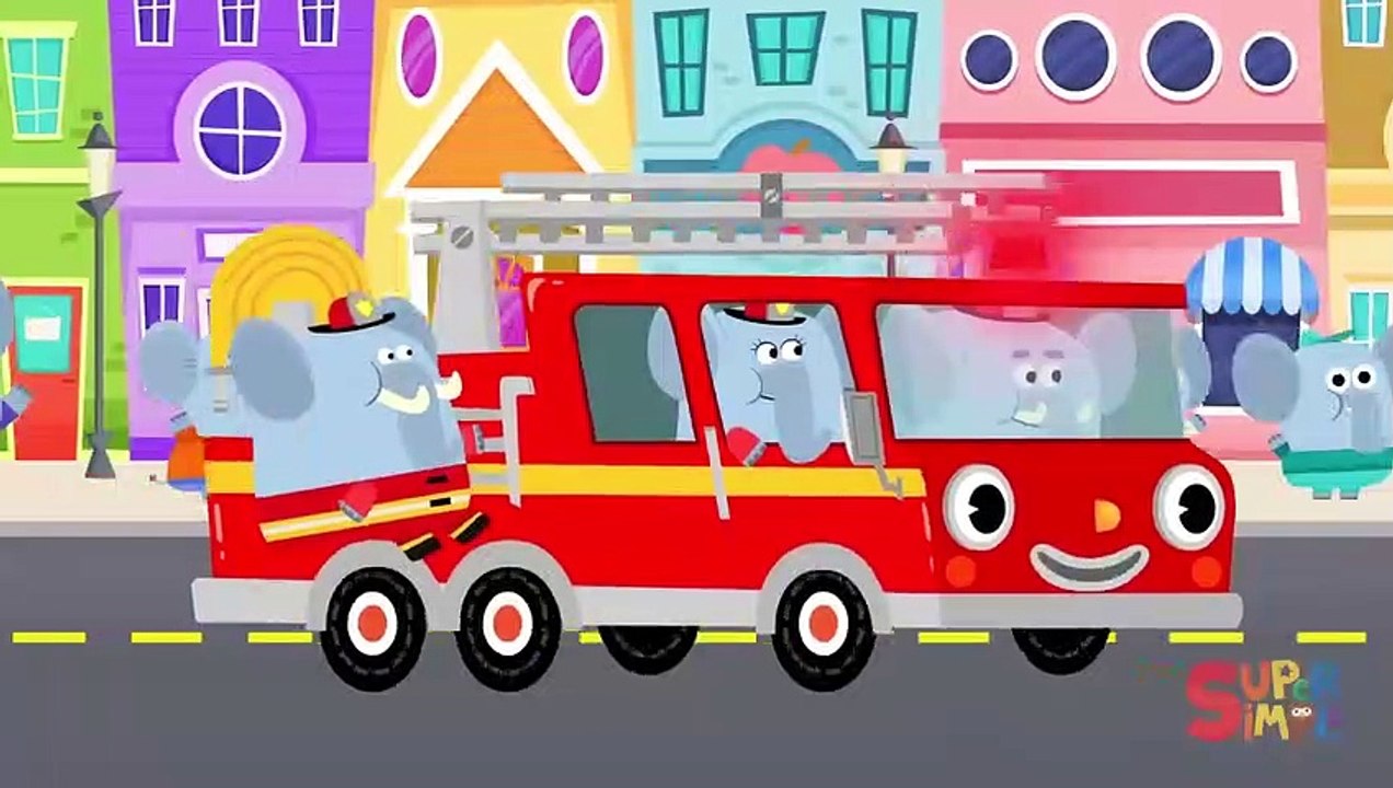 Here Comes The Fire Truck _ Kids Songs _ Super Simple Songs-Vocals