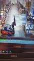 Pallet of TV's Fall onto Forklift Driver