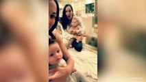 Nikki And Brie Bella Have A Playdate With Sons Matteo And Buddy
