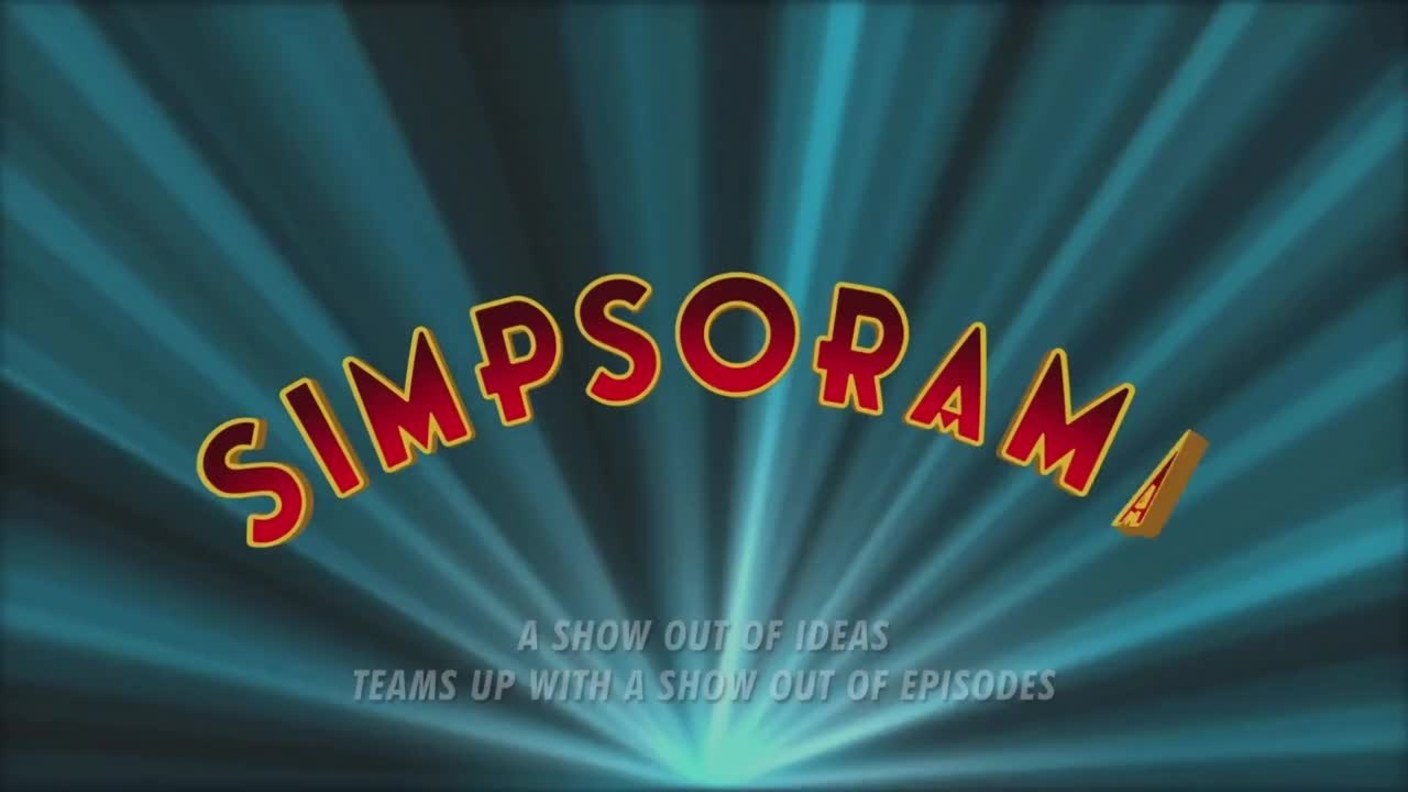 The Simpsons - S26 Couch Gag from Simpsorama (English) HD
