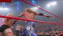 Evolution vs Edge, Chris Benoit & Chris Jericho Raw June 14, 2004 part 2