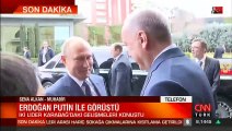 Son dakika haberi: Cumhurbaşkan Erdoğan, Putin ile görüştü | Video