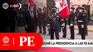 Manuel Merino llegó al Congreso para asumir el cargo de Presidente del Perú | Primera Edición
