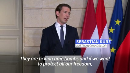 EU must have a 'stronger approach' to terrorism, says Austria's Kurz