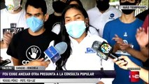 Confederación de Estudiantes de Venezuela pide se agregue una pregunta más a la Consulta Popular - Caracas -  VPItv