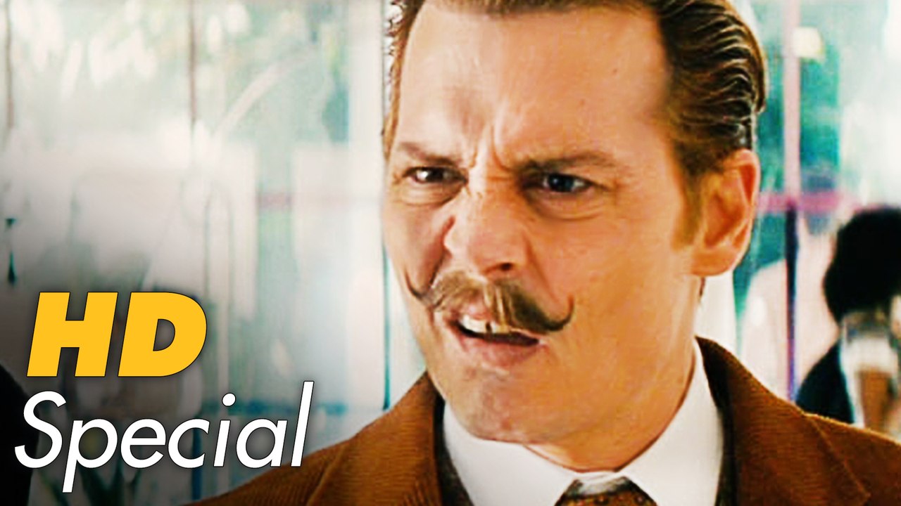 JOHNNY DEPP & PAUL BETTANY auf der MORTDECAI PREMIERE