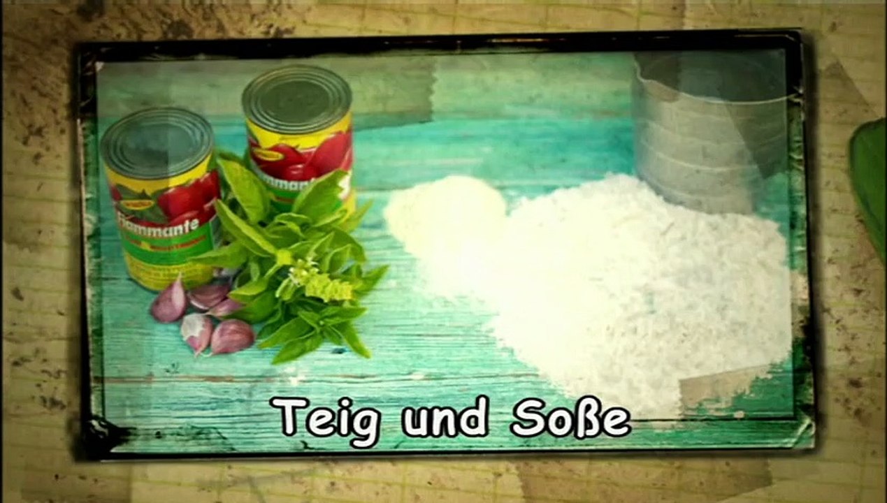 Tomatensoße für Pizza + Pizzateig