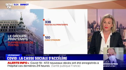 Plus de 450 postes menacés dans les magasins Printemps et Citatium
