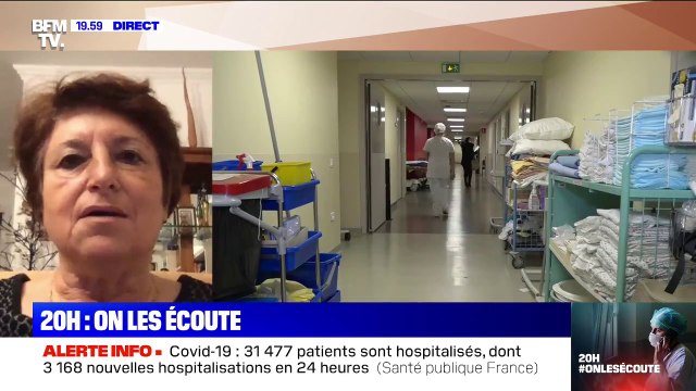 20h, on les écoute: la professeure Carole Ichai explique avoir besoin de l'aide de [ses] collègues du privé et de tout le territoire