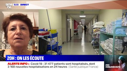 20h, on les écoute: la professeure Carole Ichai explique avoir "besoin de l'aide de [ses] collègues du privé et de tout le territoire"
