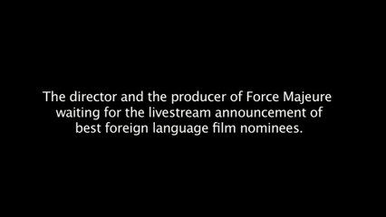 Force Majeure - Director Ruben Ã–stlund watches Oscar nomination (English) HD