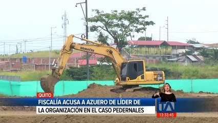Fiscalía acusa a Azuero de líder de la organización en el caso Pedernales