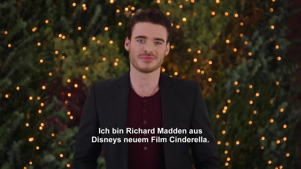 Cinderella - Featurette Richard Madden wÃ¼nscht einen schÃ¶nen Valentinstag (Deutsche UT) HD