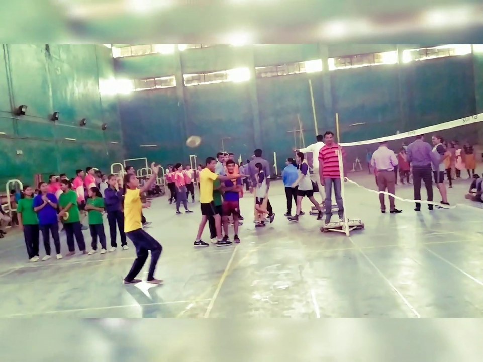 रिंग टेनिस (tennikoit) प्रतियोगिता। ring tennis compitition