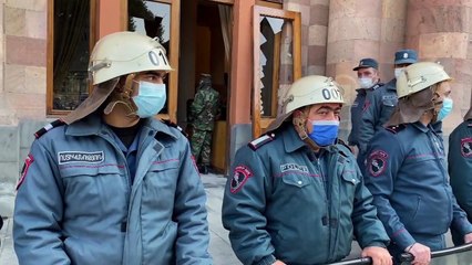 Disturbios en Armenia contra un acuerdo de paz que no les beneficia territorialmente