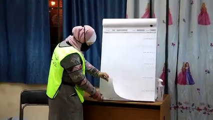 شاهد.. بدء عملية الفرز بعد اغلاق صناديق الاقتراع