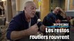 « C’est notre maison » : les routiers heureux de retrouver leurs restaurants