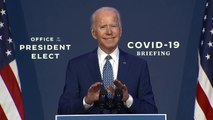 President-elect Joe Biden Speaks After COVID-19 Briefing