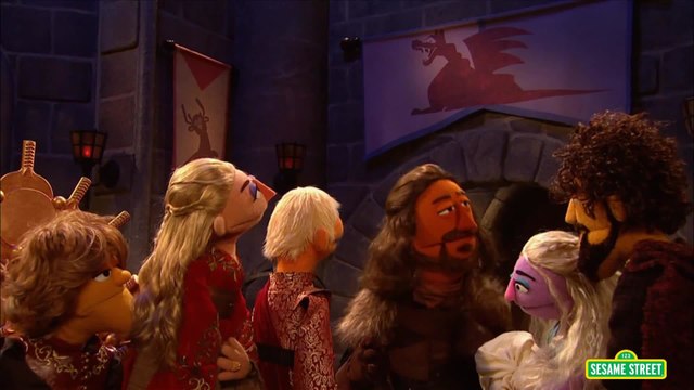 Sesame Street - Clip Game of Thrones Parody (English) HD