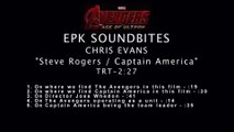 Avengers Age of Ultron - Interview Chris Evans Captain America (English) HD