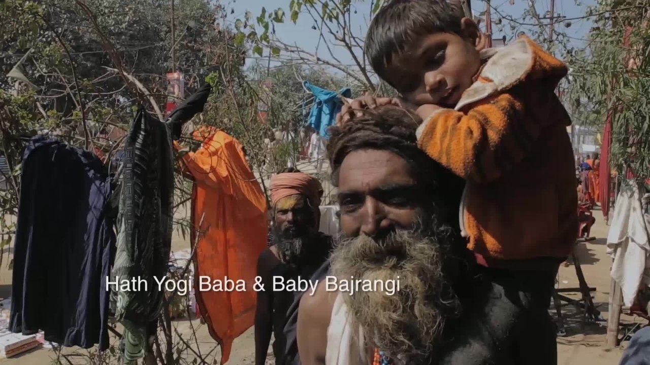 An den Ufern der heiligen FlÃ¼sse Clip  Hatha Yogi Baba und Baby Bajrangi (Deutsch) HD