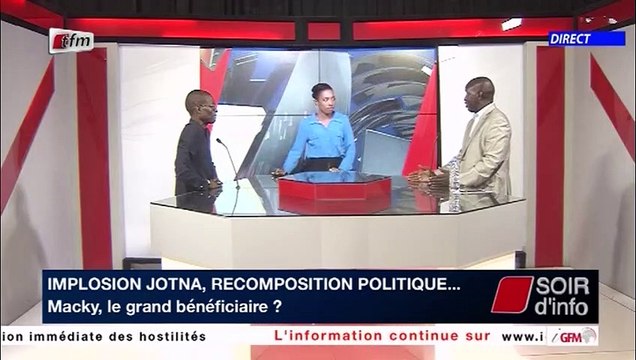 SOIR D'INFO - Wolof - Invité : Cheikh Tidiane Dieye - Pr : Cheikh T Diagne - 10 Novembre 2020