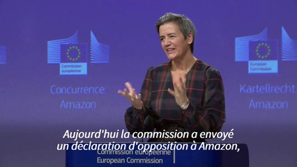 Bruxelles accuse Amazon d'avoir enfreint les règles européennes de concurrence