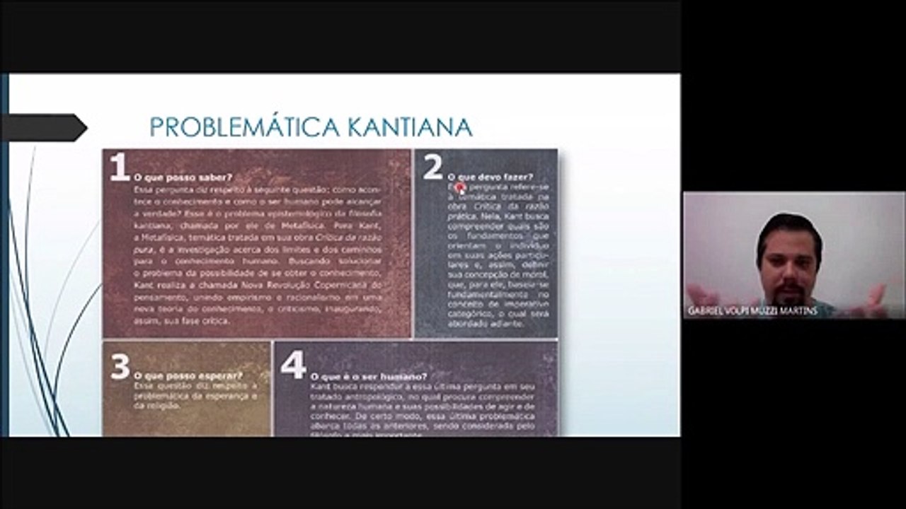 Kant - Criticismo e Moral Kantiana
