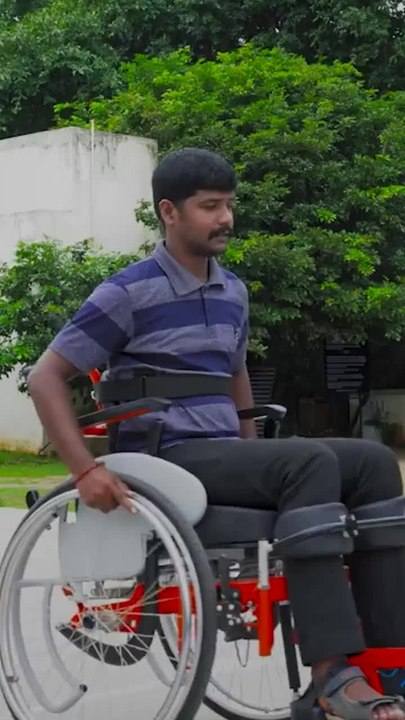 India’s First Standing Wheelchair