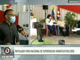 Instalado Foro Nacional de Experiencias Significativas 2020